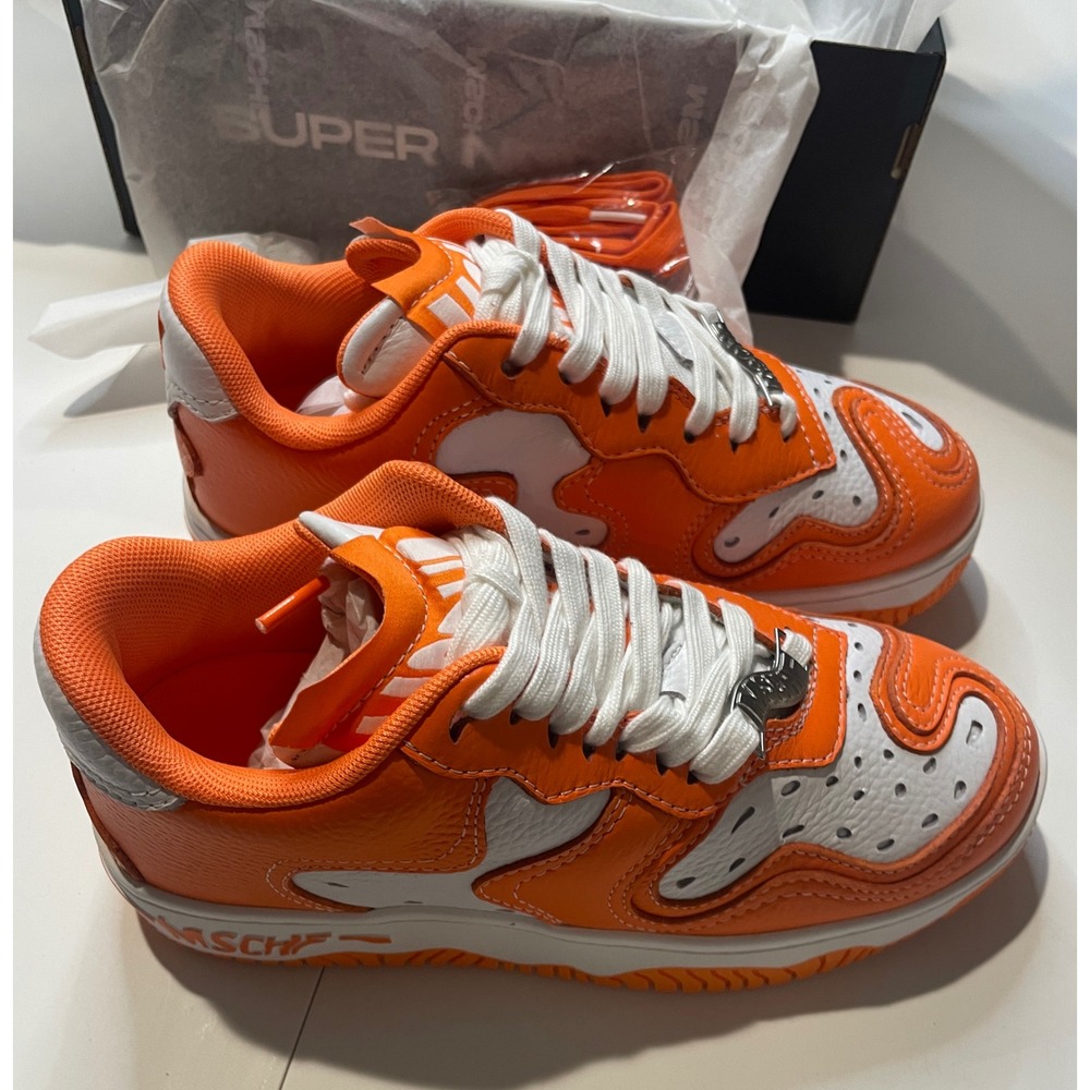 MSCHF Super Normal 2 Orange White MSCHF005.1-OM Kids Size 4 Sneakers New